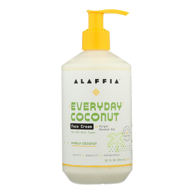 Alaffia - Night Cream - Purely Coconut - 12 Fl Oz. - Orca Market