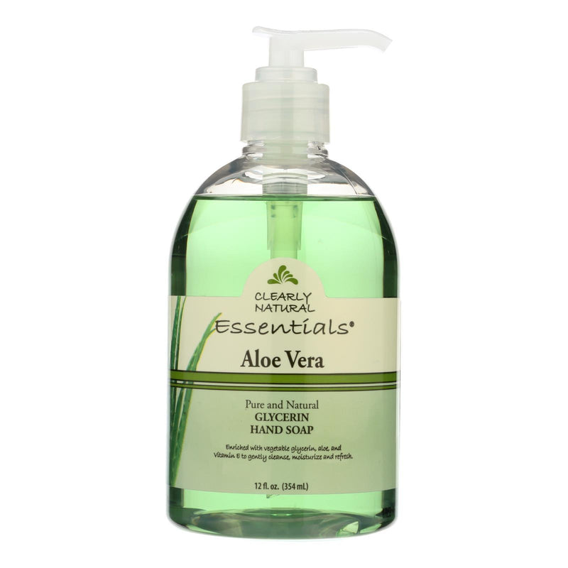 Clearly Natural Pure And Natural Glycerine Hand Soap Aloe Vera - 12 Fl Oz - Orca Market