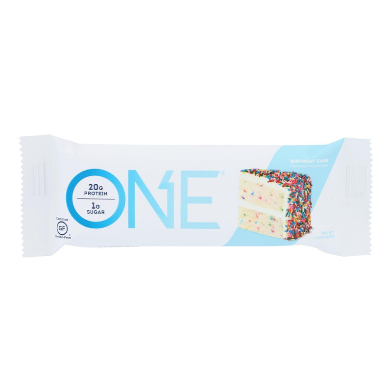 One Birthday Cake Flavored Protein Bar - Case Of 12 - 60 Grm - Orca Market