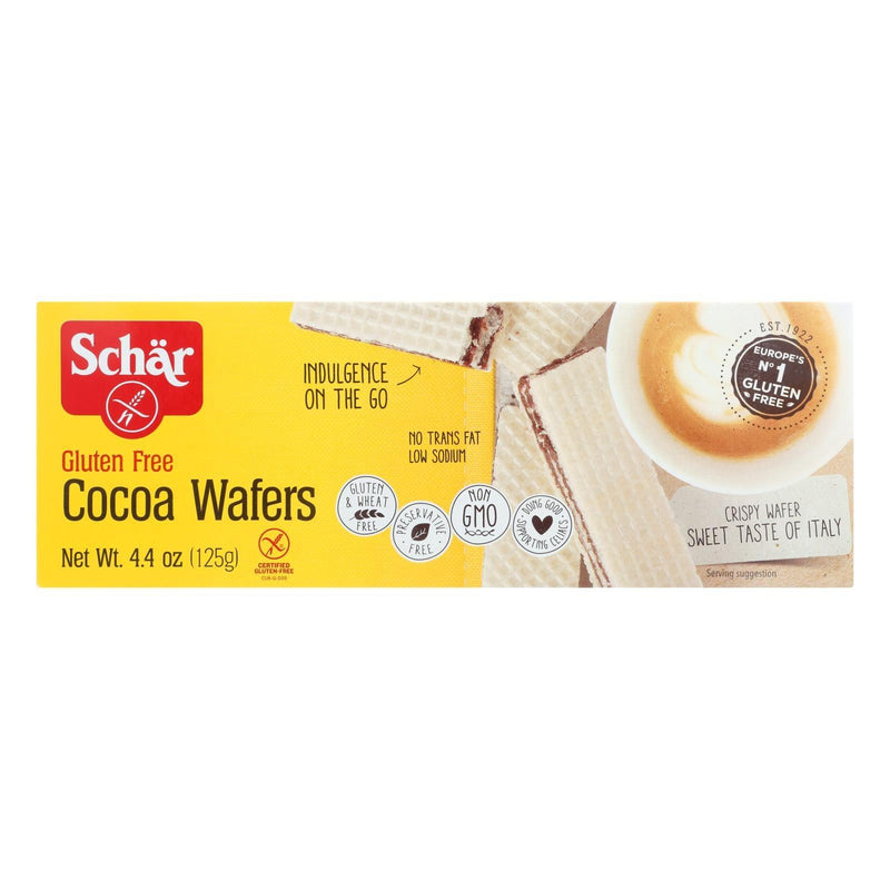 Schar Cocoa Wafers - Case Of 12 - 4.4 Oz. - Orca Market