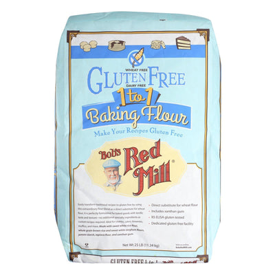 Bob's Red Mill Gluten Free 1to1 Baking Flour - Single Bulk Item - 25lb - Orca Market