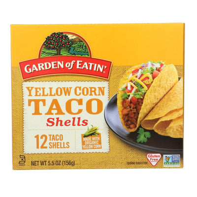 Garden Of Eatin' Yellow Corn Taco Shells - Taco Shells - Case Of 12 - 5.5 Oz. - Orca Market