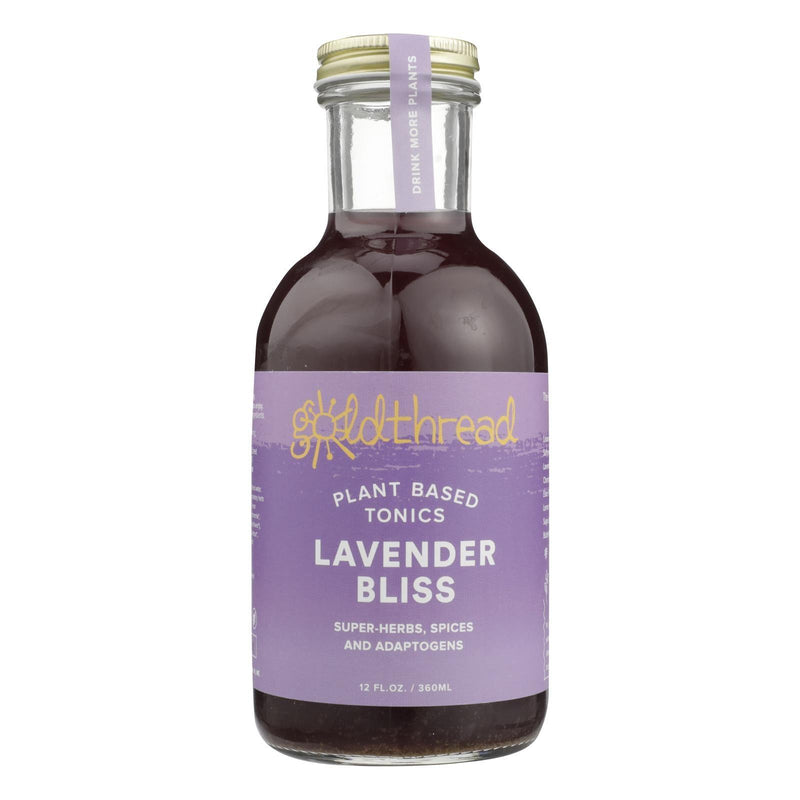 Goldthread Lavender Bliss Tonic - Case Of 6 - 12 Fz - Orca Market