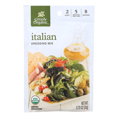 Simply Organic Italian Salad Dressing Mix - Case Of 12 - 0.7 Oz. - Orca Market