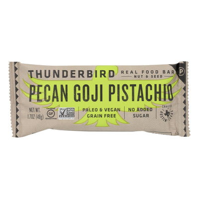 Thunderbird - Bar Pecans Goji Pistachio - Case Of 12-1.7 Oz - Orca Market