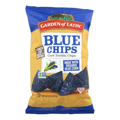 Garden Of Eatin' Tortilla Chips - Blue Corn - Case Of 10 - 22 Oz. - Orca Market