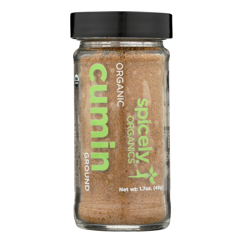 Spicely Organics - Organic Cumin - Ground - Case Of 3 - 1.7 Oz. - Orca Market