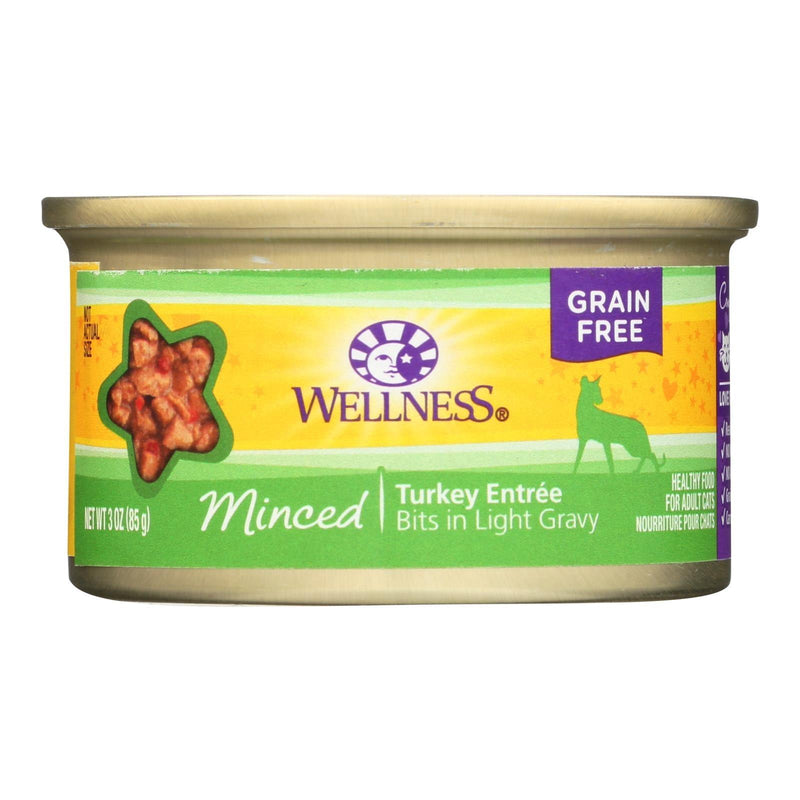 Wellness Pet Products Cat Food - Turkey Entr?e - Case Of 24 - 3 Oz. - Orca Market