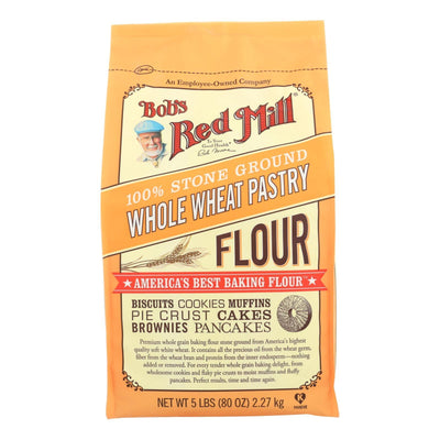 Bob's Red Mill - Whole Wheat Pastry Flour - 5 Lb - Case Of 4 - Orca Market