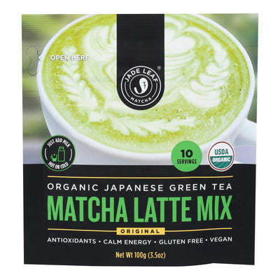 Jade Leaf Organics - Tea - Matcha Latte Mix - Case Of 8 - 0.7 Oz. - Orca Market