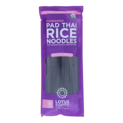 Lotus Foods Noodles - Organic - Forbidden Pad Thai - Case Of 8 - 8 Oz - Orca Market