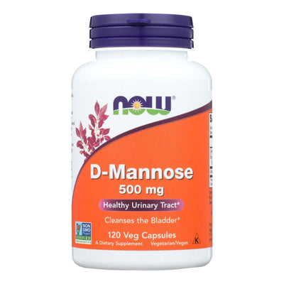 Now D-mannose Powder 500 Mg - 1 Each - 120 Cap - Orca Market