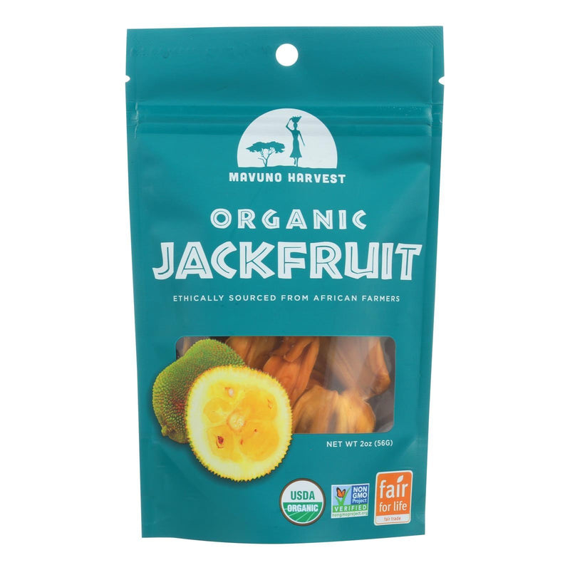 Mavuno Harvest Organic Dried Fruits - Jackfruit - Case Of 6 - 2 Oz. - Orca Market