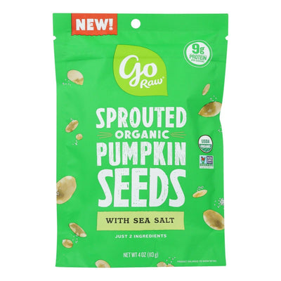 Go Raw - Snack Seed Pumpkin Sprtd - Case Of 10 - 4 Oz - Orca Market