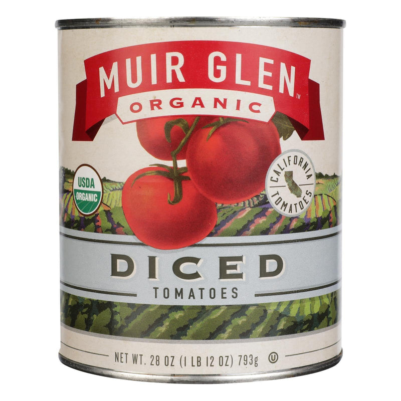 Muir Glen Muir Glen Diced Tomato - Tomato - Case Of 12 - 28 Oz. - Orca Market