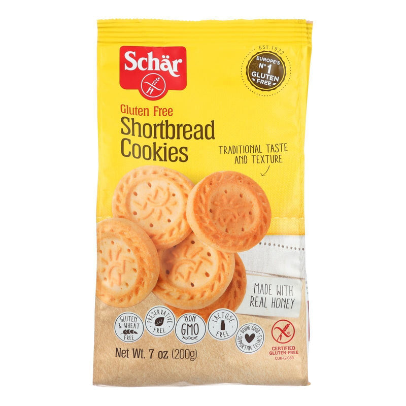 Schar Shortbread Cookies Gluten Free - Case Of 12 - 7 Oz. - Orca Market