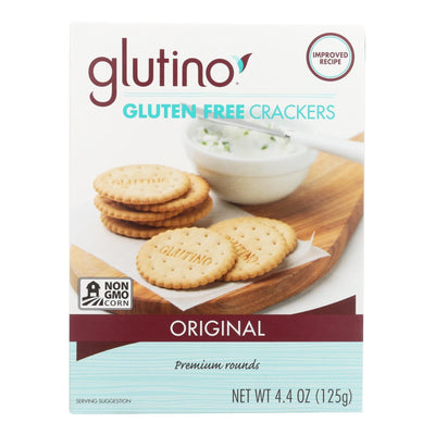 Glutino Original Crackers - Case Of 6 - 4.4 Oz. - Orca Market