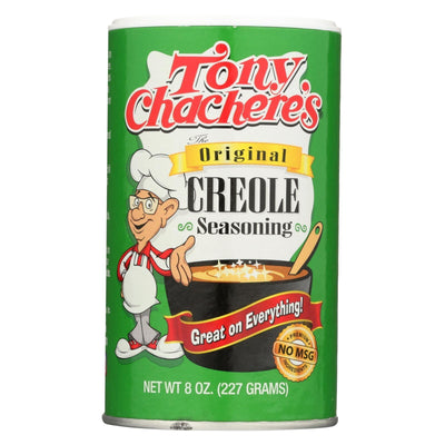 Tony Chachere's Seasoning - Creole - Case Of 6 - 8 Oz - Orca Market