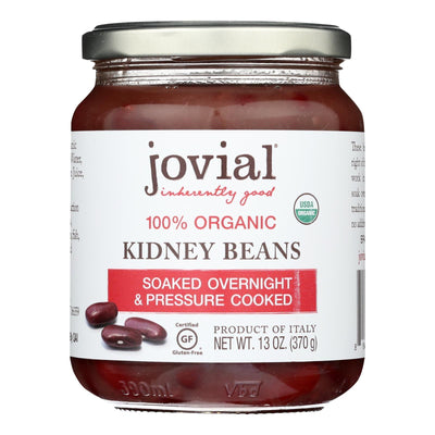 Jovial - Beans Organic Kidney - Case Of 6 - 13 Oz - Orca Market