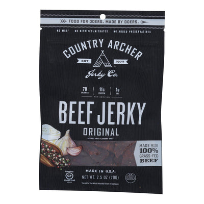 Country Archer - Jerky Original Beef - Case Of 12-2.5 Oz - Orca Market