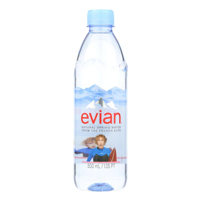 Evians Spring Water Spring Water Plastic - Water - Case Of 24 - 500 Ml - Orca Market