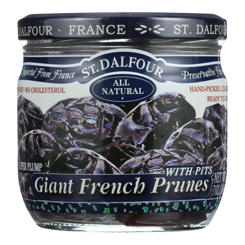 St Dalfour Prunes - French - Giant - With Pits - 7 Oz - Case Of 6 - Orca Market