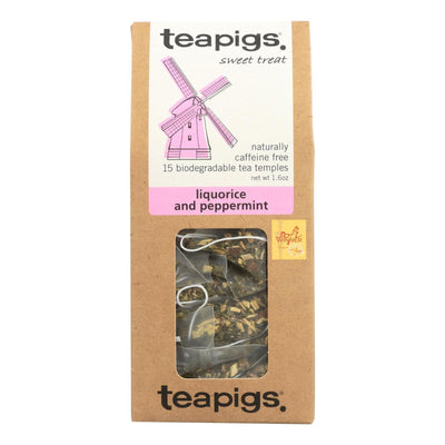 Teapigs Tea - Liquorice & Peppermnt - Case Of 6 - 15 Count - Orca Market