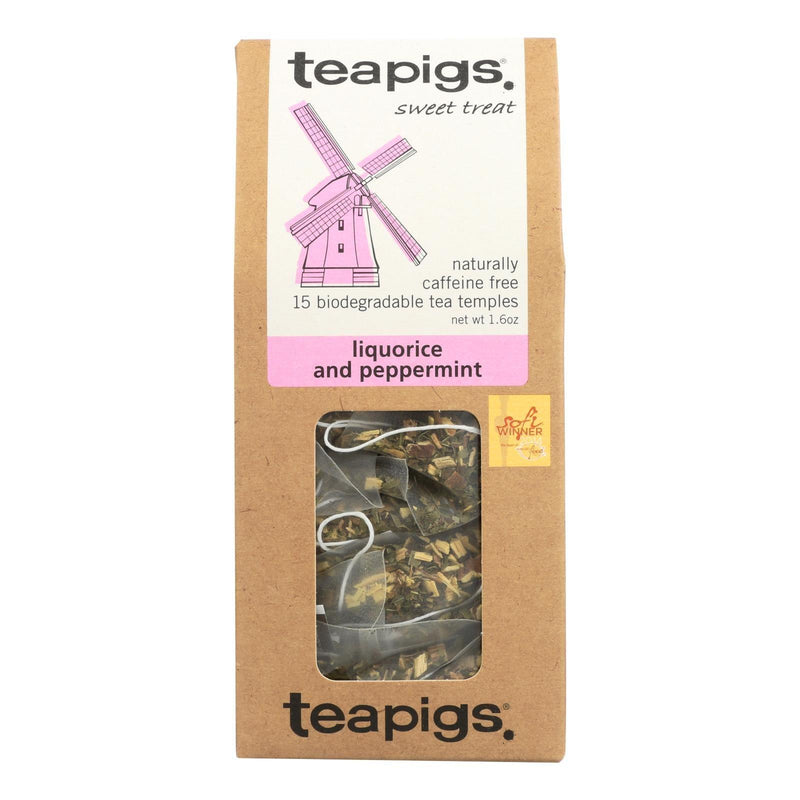 Teapigs Tea - Liquorice & Peppermnt - Case Of 6 - 15 Count - Orca Market