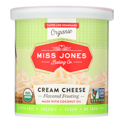 Miss Jones Baking Co Organic Cream Cheese - Case Of 6 - 11.29 Oz - Orca Market