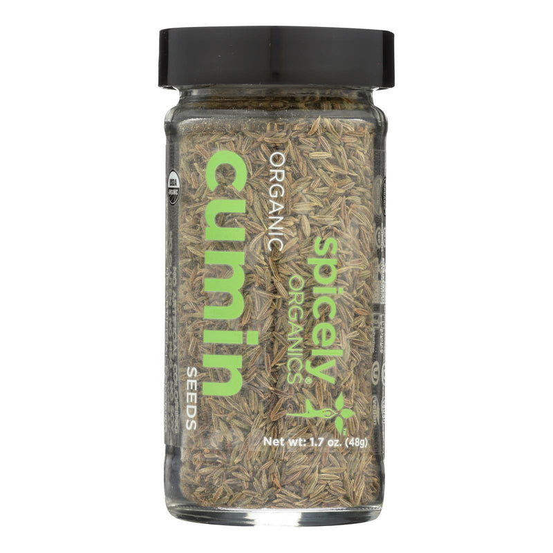 Spicely Organics - Organic Cumin Seeds - Whole - Case Of 3 - 1.7 Oz. - Orca Market