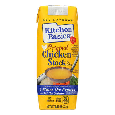 Kitchen Basics Chicken Stock - Case Of 12 - 8.25 Fl Oz. - Orca Market