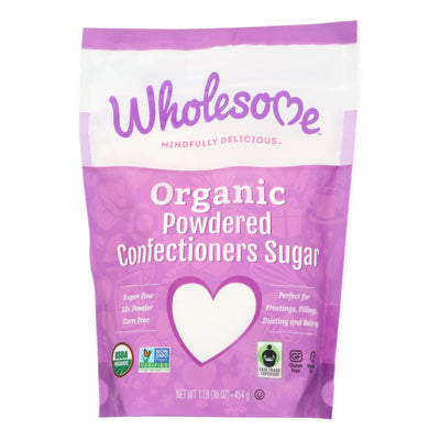 Wholesome Sweeteners Powdered Sugar - Organic And Natural - Case Of 6 Lbs - Orca Market