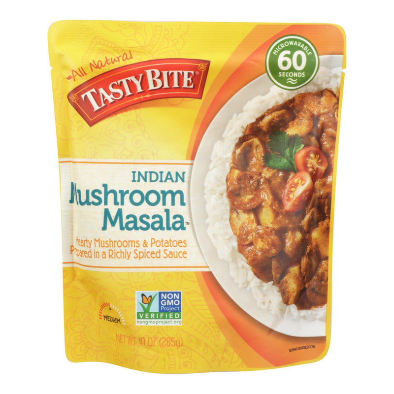 Tasty Bite Entree - Indian Cuisine - Mushroom Masala - 10 Oz - Case Of 6 - Orca Market