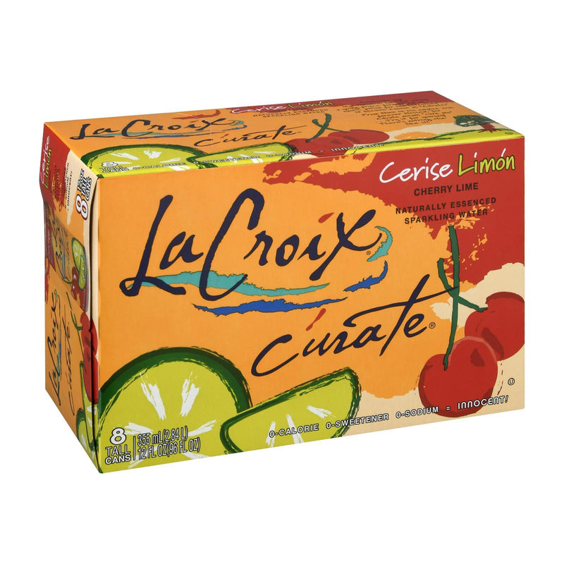 Lacroix Sparkling Water - Lime - Case Of 3 - 12 Fl Oz. - Orca Market