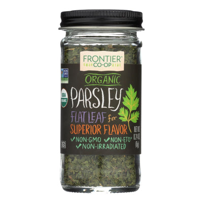 Frontier Herb Parsley Leaf - Organic - Flakes - .24 Oz - Orca Market