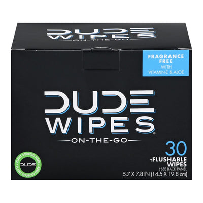 Dude Wipes - Wipes Travel Singles - 30 Ct. - Orca Market