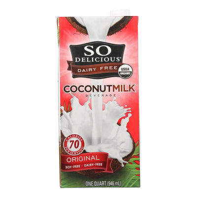 So Delicious Coconut Milk Beverage - Original - Case Of 12 - 32 Fl Oz. - Orca Market