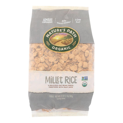 Nature's Path Organic Millet Rice Oat-bran Flakes Cereal - Case Of 6 - 32 Oz. - Orca Market