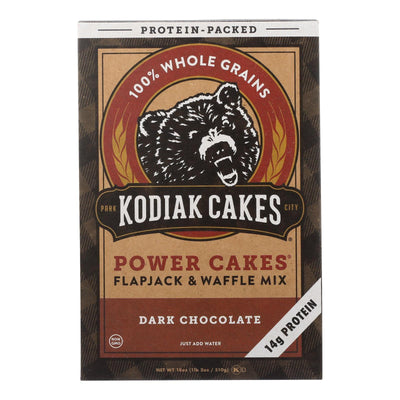 Kodiak Cakes Power Cakes Dark Chocolate Flapjack And Waffle Mix - Case Of 6 - 18 Oz - Orca Market