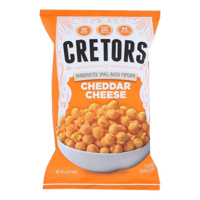 G.h. Cretors Just The Cheese Corn - Cheese Corn - Case Of 12 - 6.5 Oz. - Orca Market