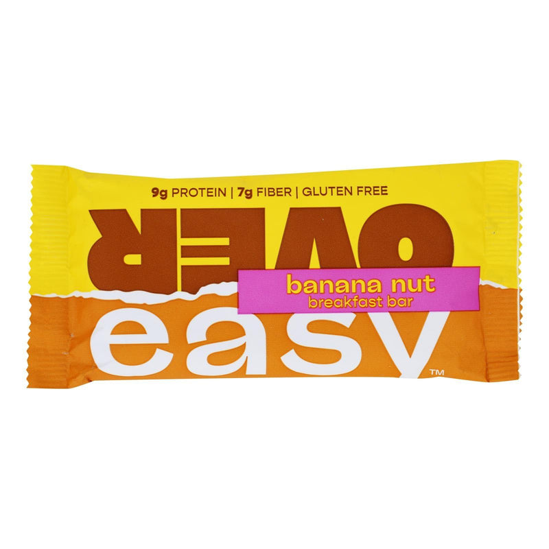 Over Easy - Breakfast Bar Banana Nut - Case Of 12-1.8 Oz - Orca Market