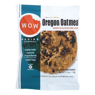 Wow Baking Cookie - Oregon Oatmeal - Case Of 12 - 2.75 Oz. - Orca Market