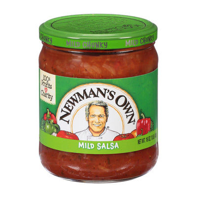 Newman's Own - Salsa Mild Chunky - Case Of 8-16 Oz - Orca Market