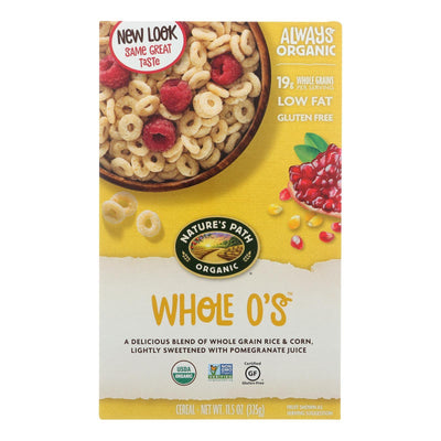 Nature's Path Organic Whole O's Cereal - Case Of 12 - 11.5 Oz. - Orca Market