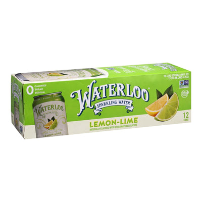 Waterloo's Lime Sparkling Water - Case Of 2 - 12/12 Fz - Orca Market