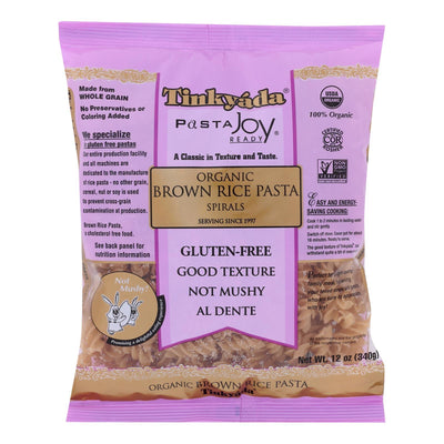 Tinkyada Brown Rice Pasta - Spiral - Case Of 12 - 12 Oz - Orca Market