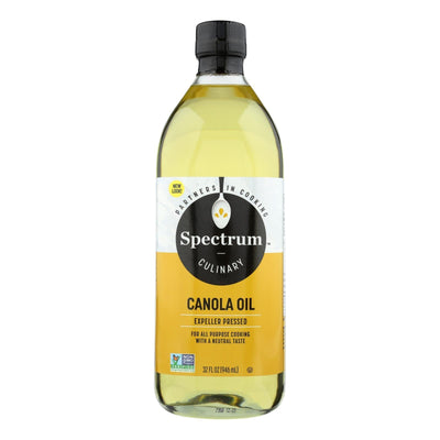 Spectrum Naturals Refined Canola Oil - Case Of 12 - 32 Fl Oz. - Orca Market