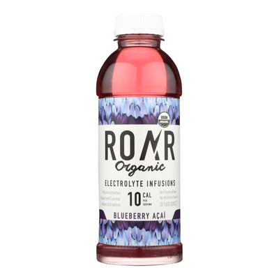 Roar Organic - Water Blueberry Acai - Case Of 12-18 Fz - Orca Market