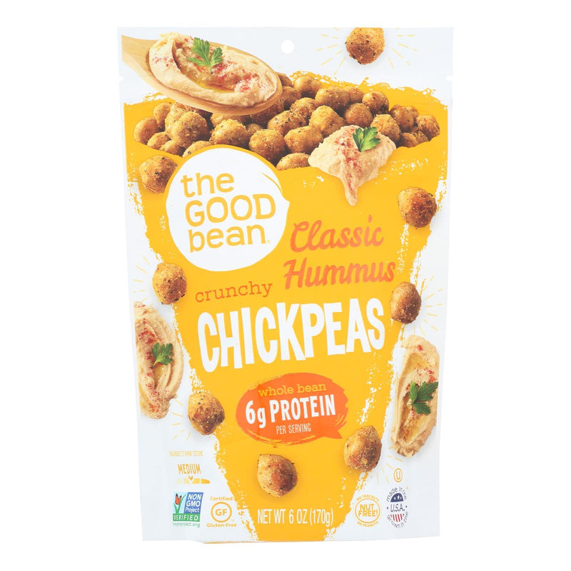 The Good Bean Crunchy Chickpeas - Case Of 6 - 6 Oz - Orca Market