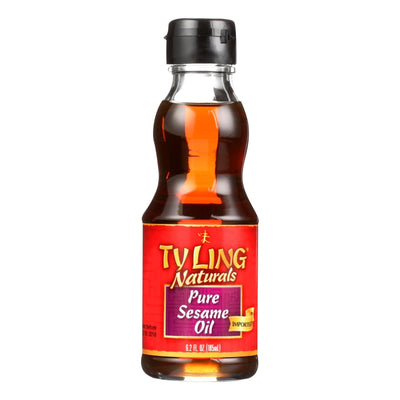 Ty Ling Oil - Sesame - Case Of 12 - 6.2 Fl Oz - Orca Market